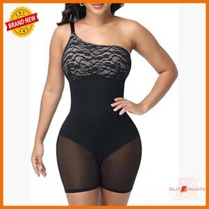 Lace Shapewear Bodysuit Tummy Control Strapless Butt Lifting X-Small